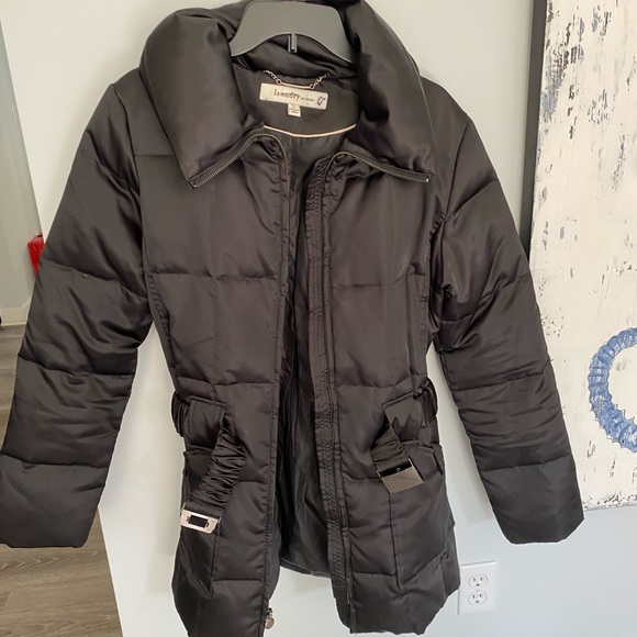 Laundry by Design Puffer Jacket. Size Large. Black. Has front pockets. - Picture 5 of 7